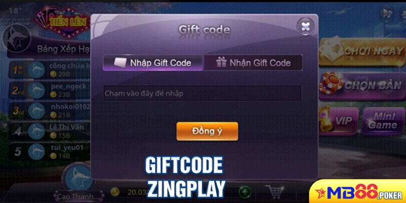 Mách Bạn Cách Nhận Code Game Bài Tú Lơ Khơ Free 2 Giftcode ZingPlay