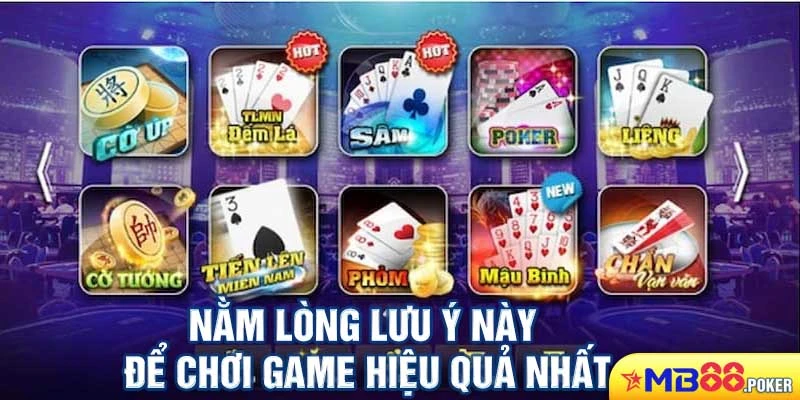 Top 5 Game Đánh Đài Rút Tiền Atm Uy Tín, Chất Lượng Tại Mb88 3 Nằm lòng lưu ý này để chơi game hiệu quả nhất