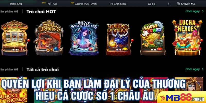 Tuyển đại lý game bài MB88 vừa vui chơi, vừa kiếm tiền cực đã 2 Quyền lợi khi bạn làm đại lý của thương hiệu cá cược số 1 châu Âu
