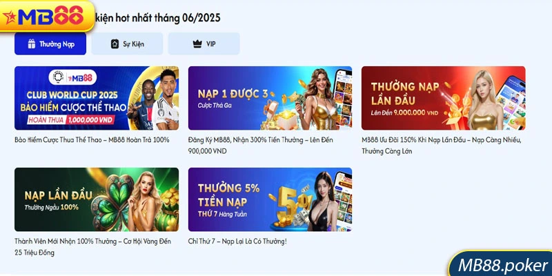 MB88 24 Các chương trình khuyến mãi mb88