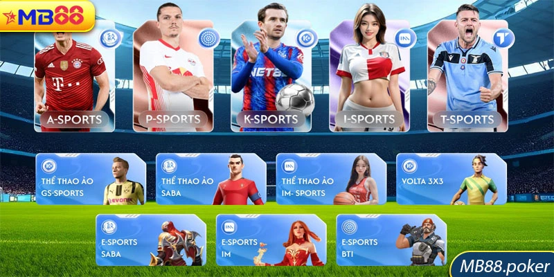 MB88 20 Sảnh thể thao MB88